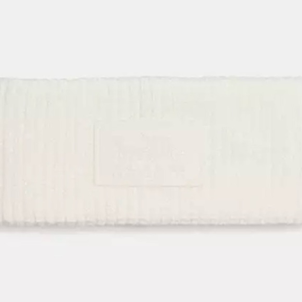 Coach Logo Headband - Cream/Ivory - One Size